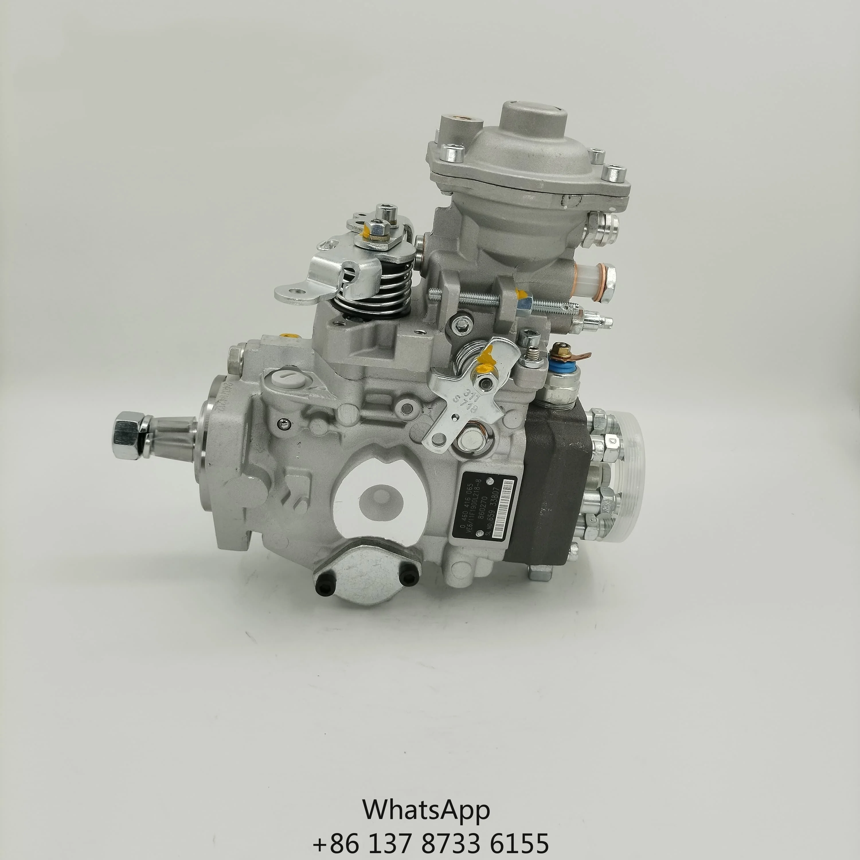 Diesel Fuel Injection Pump VE Fuel Pump 0460416065 VE6/11F1900L218-8 65933807 For TAMD 41 B Engine
Diesel Fuel Injection Pump VE Fuel Pump 0460416065 VE6/11F1900L218-8 65933807 For TAMD 41 B Engine