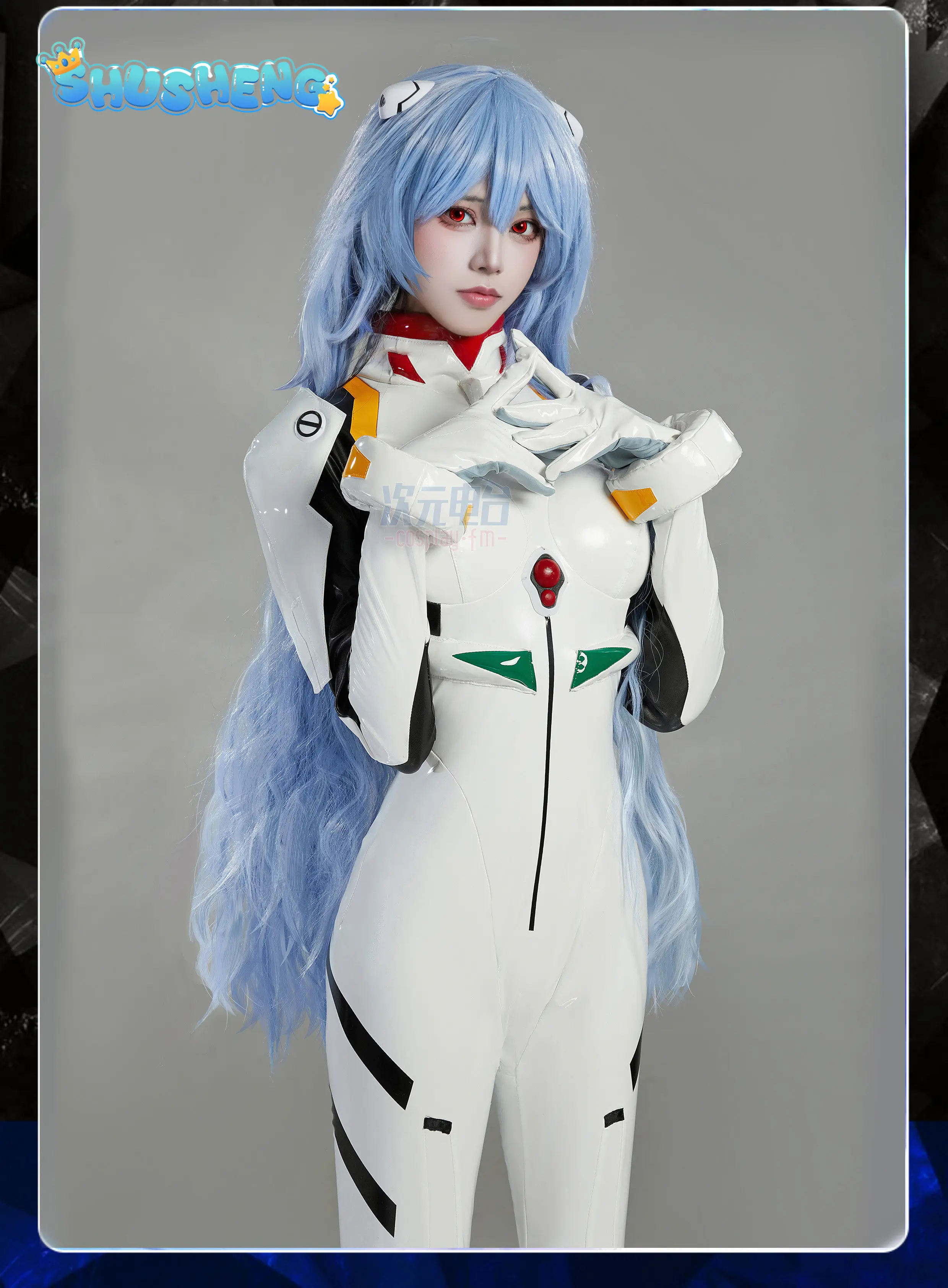 Anime EVA Ayanami Rei Combat suit white figurine version Carnival Party Cosplay Costume Woman Sexy Bodysuit Headwear Wig
Anime EVA Ayanami Rei Combat suit white figurine version Carnival Party Cosplay Costume Woman Sexy Bodysuit Headwear Wig