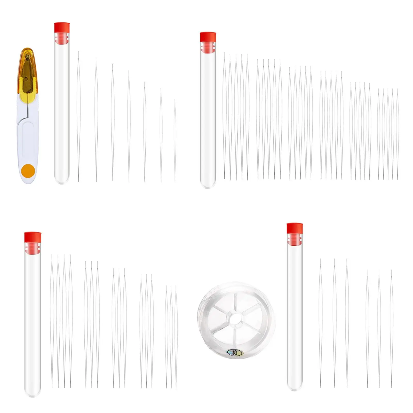 Beading Threading Tool Seed Beads Thread Collapsible Needle Kits
Beading Threading Tool Seed Beads Thread Collapsible Needle Kits