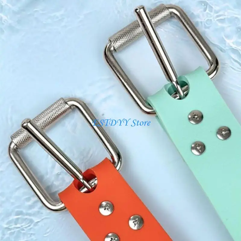 G6DE Silicone Diving Weight Belt with Buckle Adjustable Diving Weight Belt Snorkeling Weight Belt for Scubas Diving
G6DE Silicone Diving Weight Belt with Buckle Adjustable Diving Weight Belt Snorkeling Weight Belt for Scubas Diving