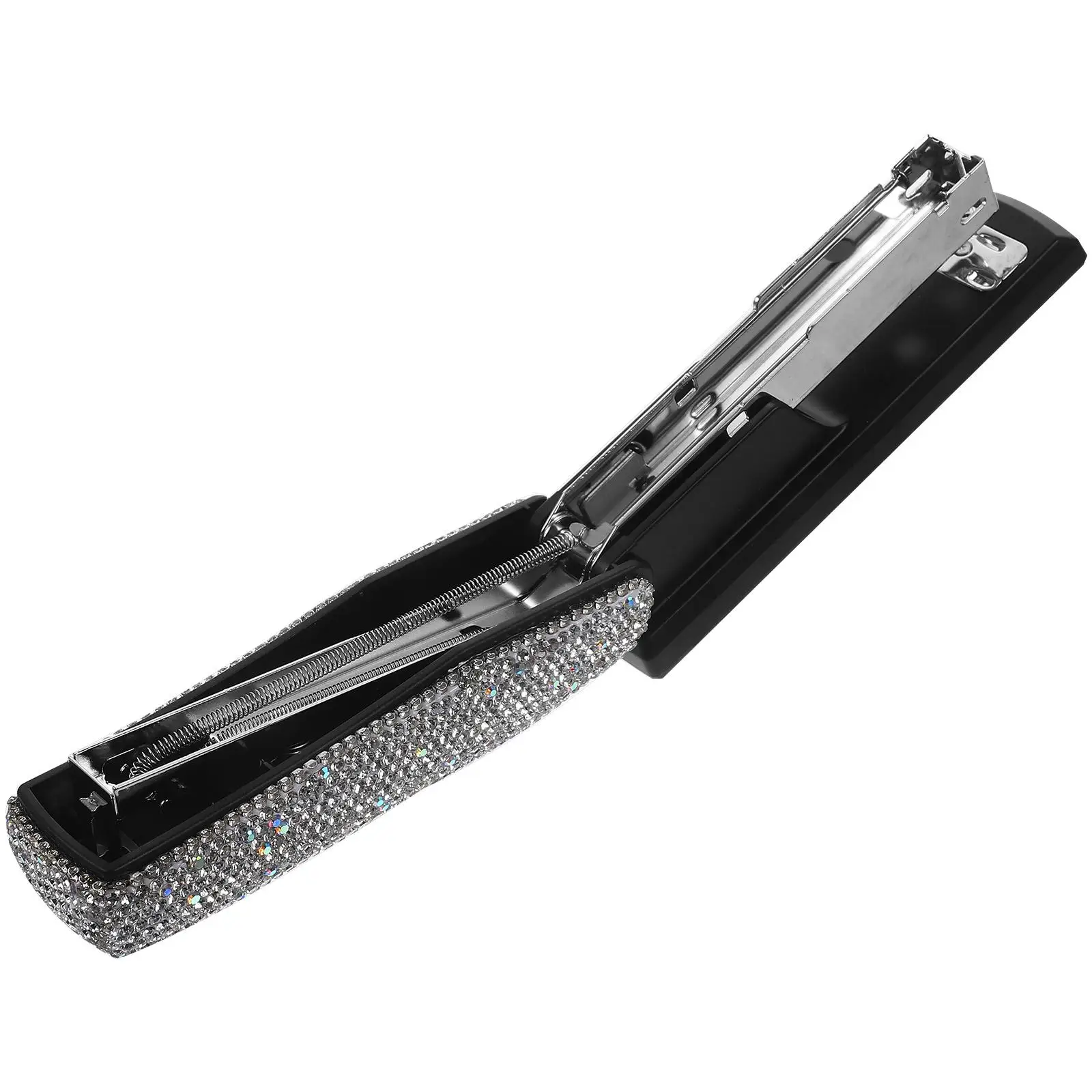 Rhinestone Stapler White Small Office Desk Colored Rhinestones Heavy Duty Fashion Students Travel Sturdy
Rhinestone Stapler White Small Office Desk Colored Rhinestones Heavy Duty Fashion Students Travel Sturdy