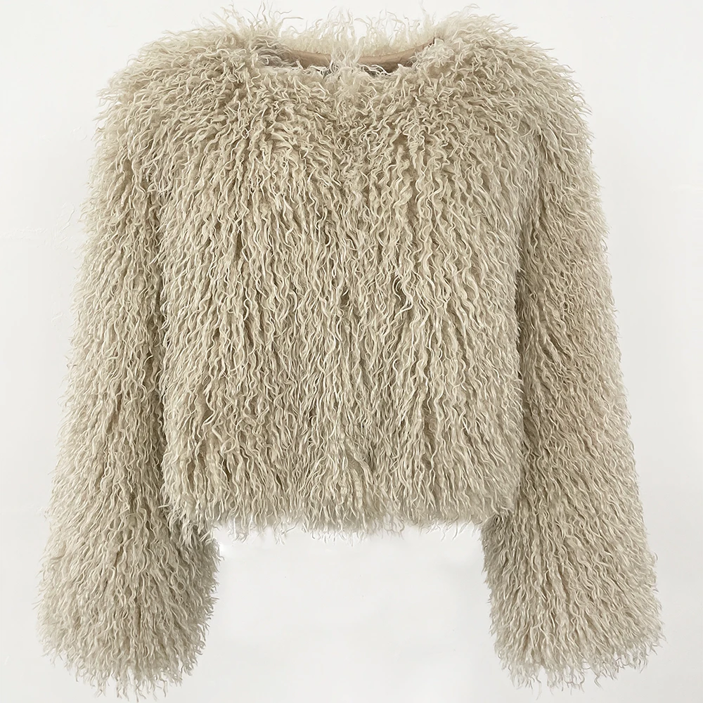 OFTBUY Faux Fur Coat Solid Color Fake Fur Jacket Style Cropped Jacket Direct From Manufacturer Eco-friendly Fur Women Clothing
OFTBUY Faux Fur Coat Solid Color Fake Fur Jacket Style Cropped Jacket Direct From Manufacturer Eco-friendly Fur Women Clothing