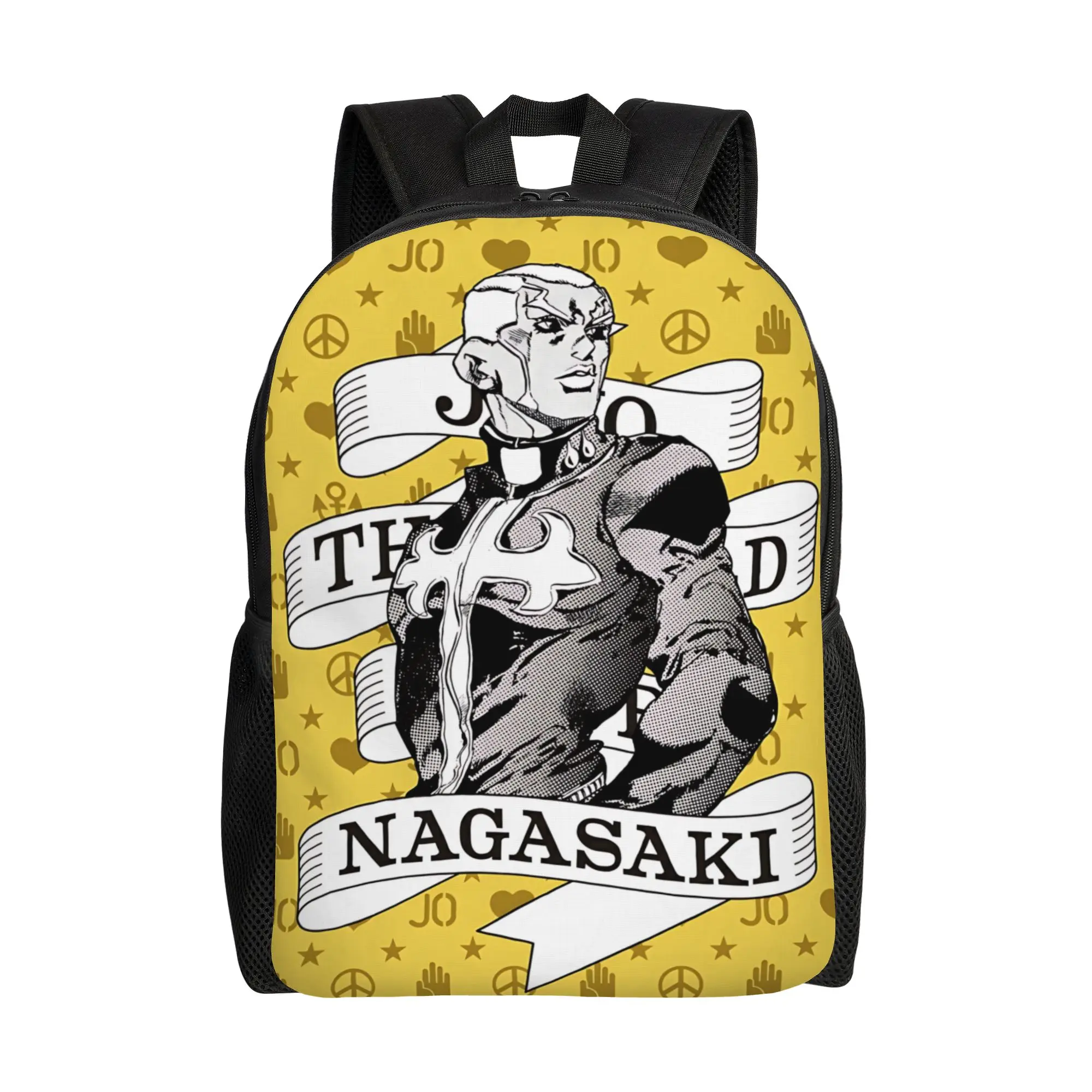 Bandai Jojo's Bizarre Adventure World backpack ita bag JOJO anime mochila Dual-Use Hiking Sturdy Shoulder Rucksack
Bandai Jojo's Bizarre Adventure World backpack ita bag JOJO anime mochila Dual-Use Hiking Sturdy Shoulder Rucksack