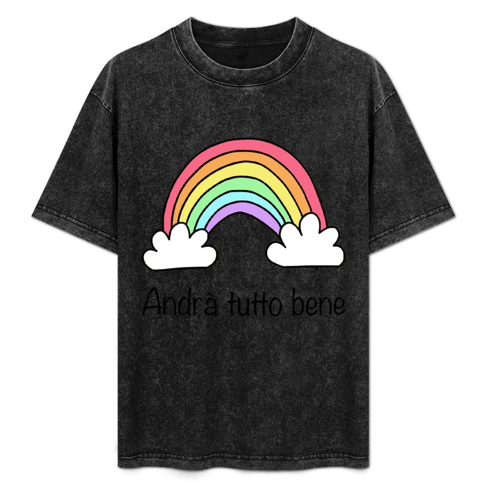 Andrà tutto bene T-Shirt Anti-Fade Casual Tee Shirt
Andrà tutto bene T-Shirt Anti-Fade Casual Tee Shirt