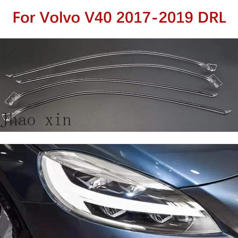 Daytime Running Light Angel Eye White Light Suitable for Volvo V40 17-2019 Car Headlights DRL Tube Strip Ballast Module DRL Lamp
Daytime Running Light Angel Eye White Light Suitable for Volvo V40 17-2019 Car Headlights DRL Tube Strip Ballast Module DRL Lamp