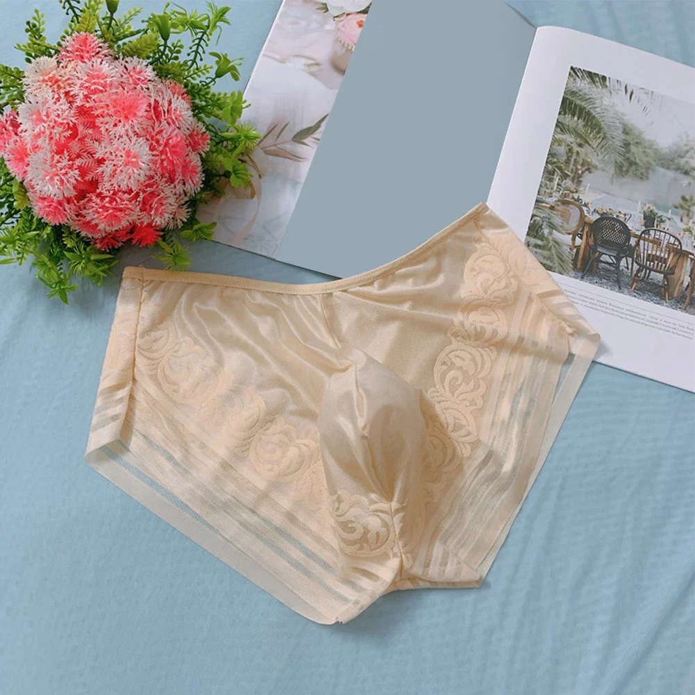 Men Sheer Lace See Through Briefs Sexy Big Convex Pouch Panties Sissy Underpants Low Rise Underwear Breathable Soft Lingerie
Men Sheer Lace See Through Briefs Sexy Big Convex Pouch Panties Sissy Underpants Low Rise Underwear Breathable Soft Lingerie