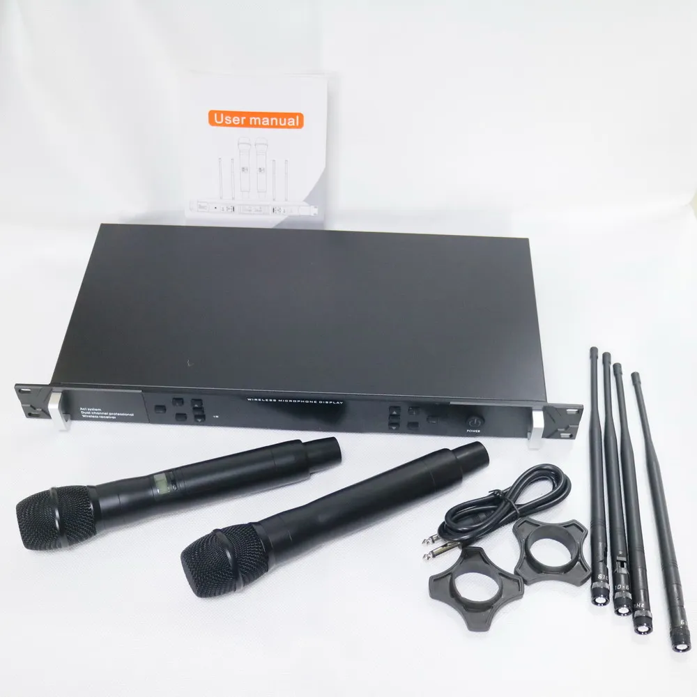 Pro UR4D+ Dual Channel Digital Wireless Microphone Receiver KSM9 Handheld System H5 J5 True Diversity Microfones 300m
Pro UR4D+ Dual Channel Digital Wireless Microphone Receiver KSM9 Handheld System H5 J5 True Diversity Microfones 300m