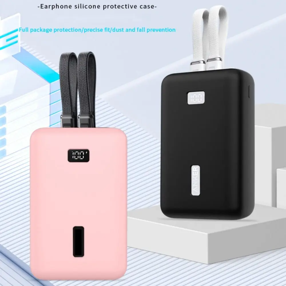 Silicone Portable Charger Protective Case a1681 Shockproof Carrying Organizer Bag Anti Drop Soft for Anker Zolo 20000mAh 30W
Silicone Portable Charger Protective Case a1681 Shockproof Carrying Organizer Bag Anti Drop Soft for Anker Zolo 20000mAh 30W