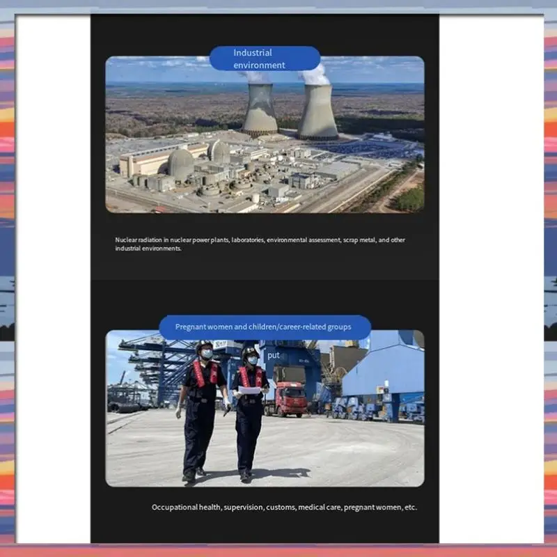 AFBC High-Precision Geiger Counter Nuclear Radiation Detector Gamma X-Ray Radiation Monitor Food And Water Quality Detector
AFBC High-Precision Geiger Counter Nuclear Radiation Detector Gamma X-Ray Radiation Monitor Food And Water Quality Detector