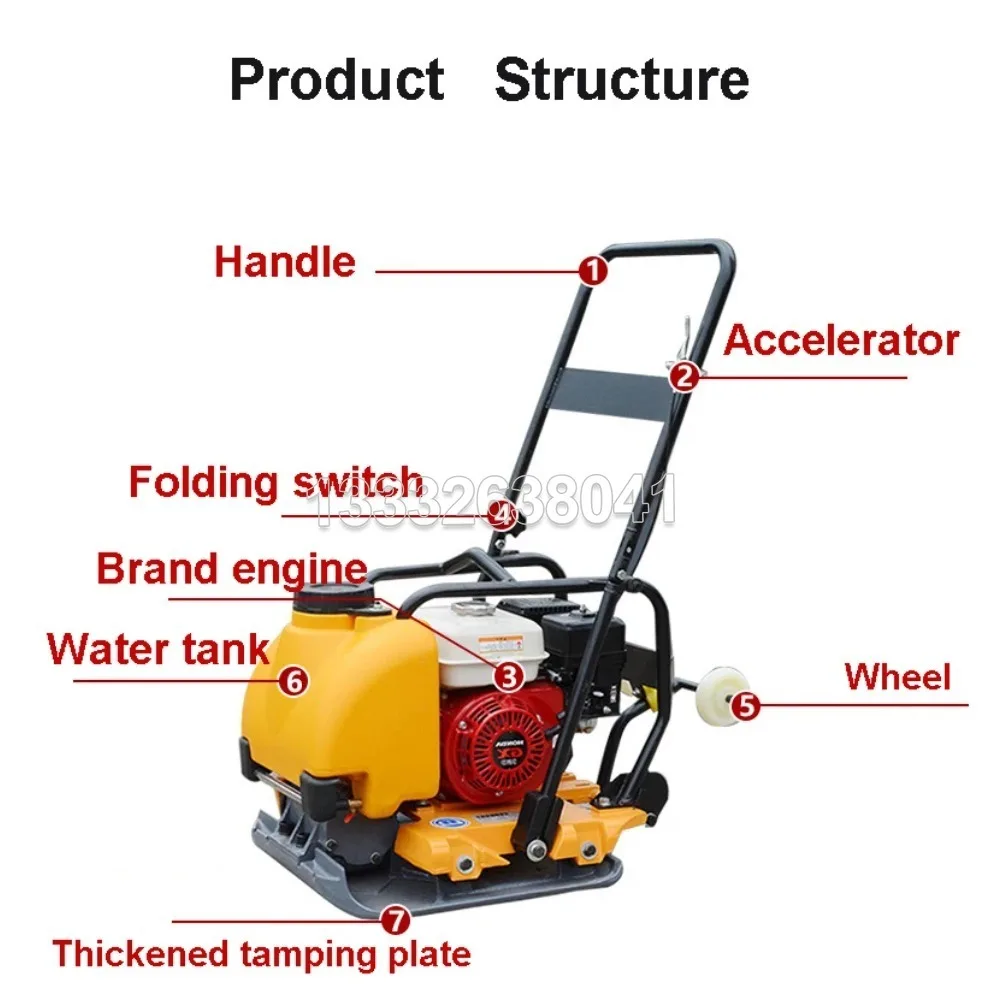Discount Rammer Plate Compactor Machine Portable Plate Compactor with Certification Gas and Diesel Engine for Construction
Discount Rammer Plate Compactor Machine Portable Plate Compactor with Certification Gas and Diesel Engine for Construction