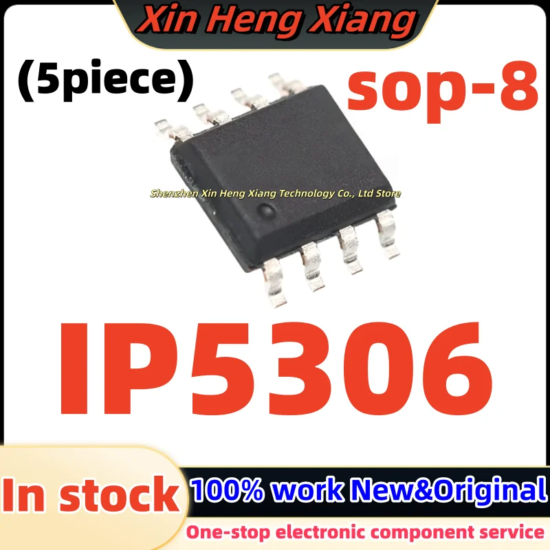 (5pcs) IP5306 sop-8 100%nEW
(5pcs) IP5306 sop-8 100%nEW