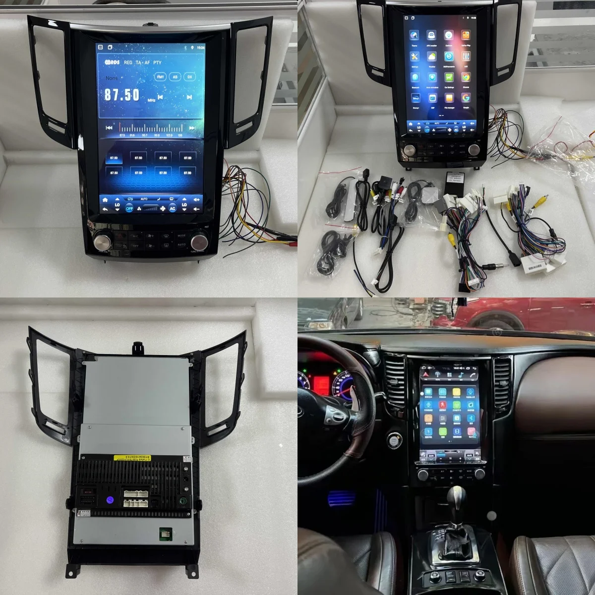 13.6 Inch Screen Android 13.0 8+256GB Car Multimedia Player For Infiniti QX70 FX25 FX35 FX37 GPS Auto Radio Stereo Headunit
13.6 Inch Screen Android 13.0 8+256GB Car Multimedia Player For Infiniti QX70 FX25 FX35 FX37 GPS Auto Radio Stereo Headunit