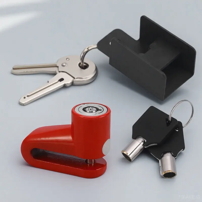 Disc Brake Lock Motorcycle Scooter Anti Theft Security Lock High Durability Metal Build Operation Red Color
Disc Brake Lock Motorcycle Scooter Anti Theft Security Lock High Durability Metal Build Operation Red Color