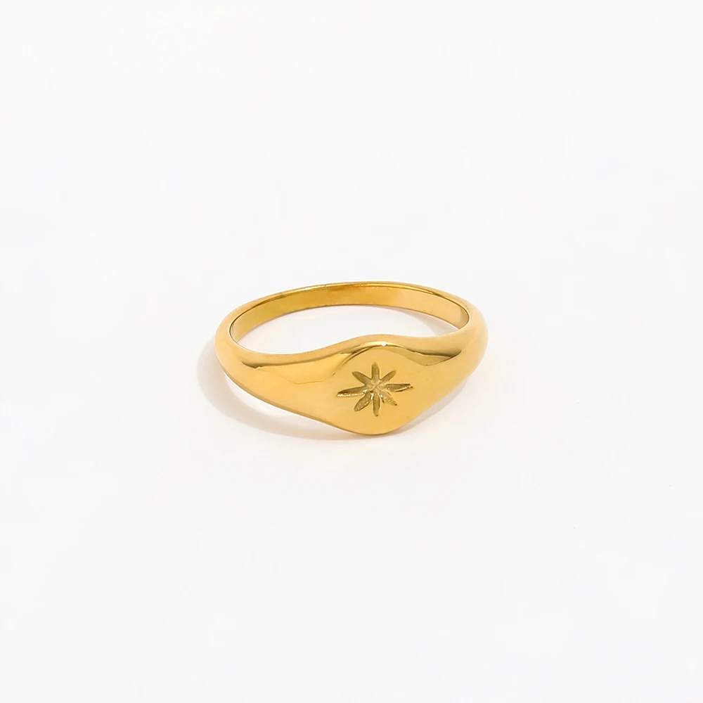 Joolim Jewelry High End PVD Wholesale Waterproof&No Fade Dainty Chic North Star Stainless Steel Ring for Women
Joolim Jewelry High End PVD Wholesale Waterproof&No Fade Dainty Chic North Star Stainless Steel Ring for Women