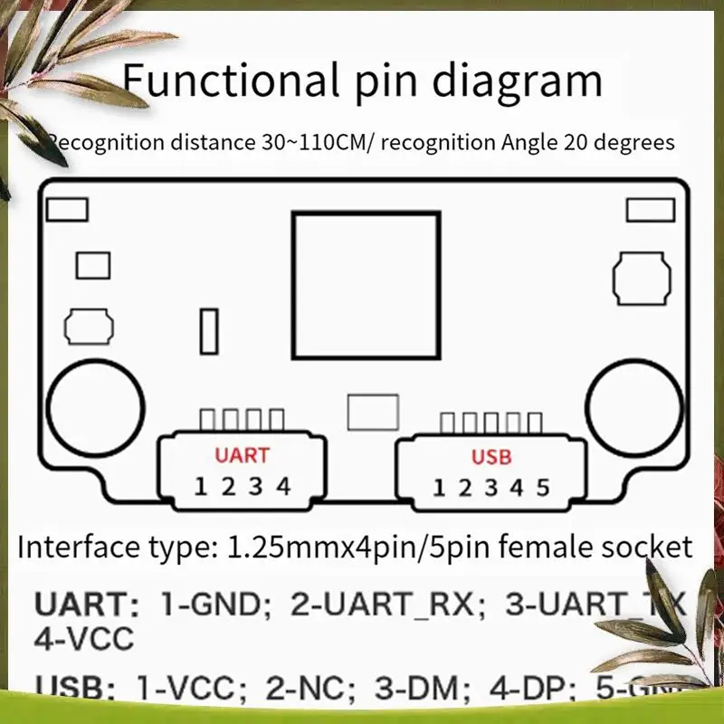 New-Smart Access Face Recognition Module With Binocular Camera 4 PIN Cable AI Live Body Detection Serial Communication
New-Smart Access Face Recognition Module With Binocular Camera 4 PIN Cable AI Live Body Detection Serial Communication