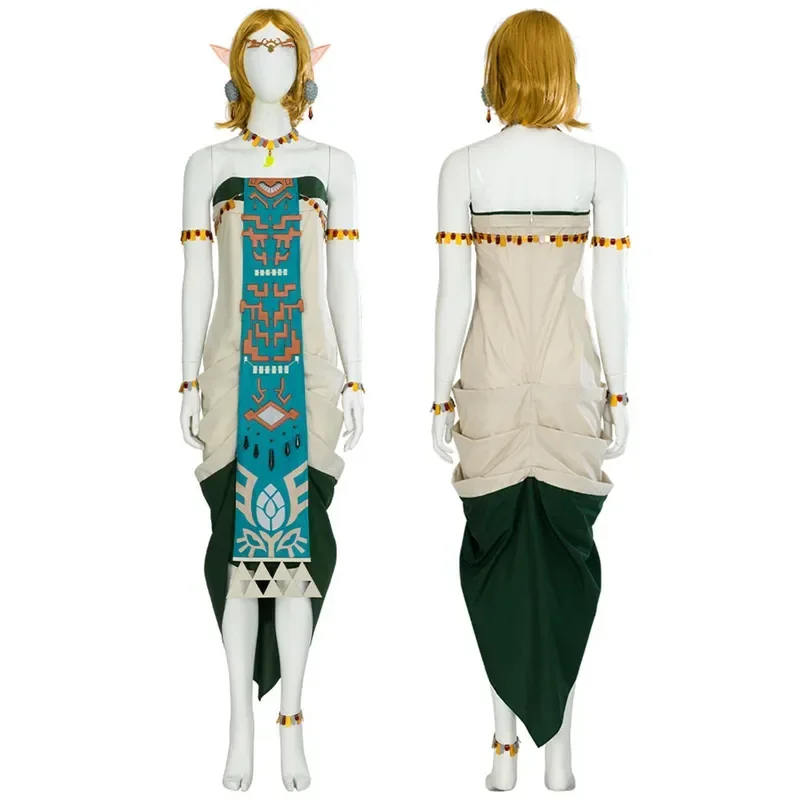 CosDaddy Tears Kingdom Princess Cosplay costume Adult Women Dress Wig Suits Kids Halloween Carnival
CosDaddy Tears Kingdom Princess Cosplay costume Adult Women Dress Wig Suits Kids Halloween Carnival