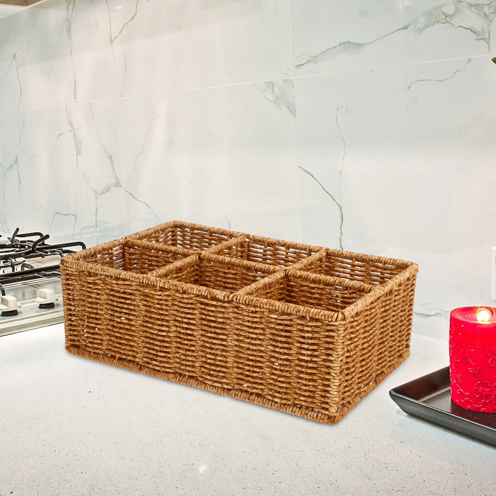 Woven Cutlery Drawer Organizer Tray Practical Stylish Space-Saving Utensil Storage for Tableware and Snacks Cutlery Organizer
Woven Cutlery Drawer Organizer Tray Practical Stylish Space-Saving Utensil Storage for Tableware and Snacks Cutlery Organizer