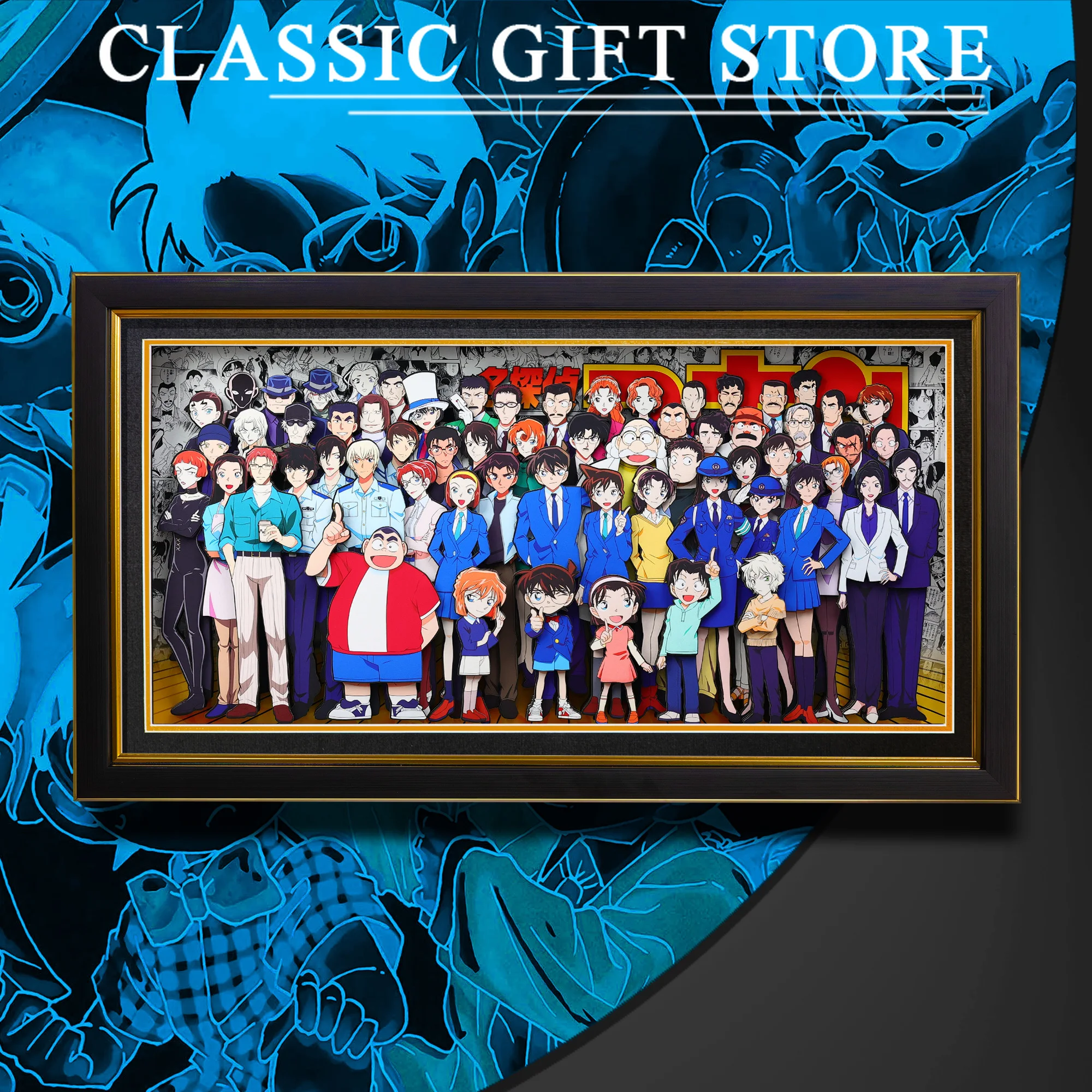 Classics Anime Detective Conan Conan Edogawa 3D Decorative Painting Anime Surrounding Decorative Painting Deskto Handmade Gifts
Classics Anime Detective Conan Conan Edogawa 3D Decorative Painting Anime Surrounding Decorative Painting Deskto Handmade Gifts