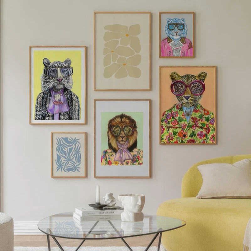 Artsy Blue White Tiger Leopard Lion Abstract Gallery Wall Art Print Poster Canvas Painting Decoration Living Room Modern Picture
Artsy Blue White Tiger Leopard Lion Abstract Gallery Wall Art Print Poster Canvas Painting Decoration Living Room Modern Picture