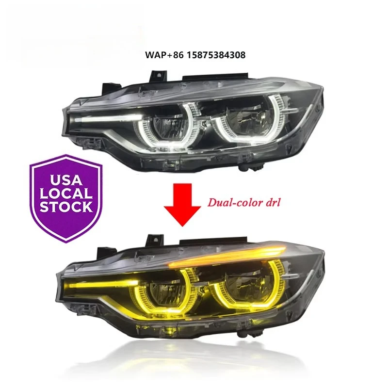 Auto Car Accessories LED Headlights for 3 Series F31 F30 F35 Dual-Color Head Lights 2012-2018 Plug and Play LED Headlamp
Auto Car Accessories LED Headlights for 3 Series F31 F30 F35 Dual-Color Head Lights 2012-2018 Plug and Play LED Headlamp