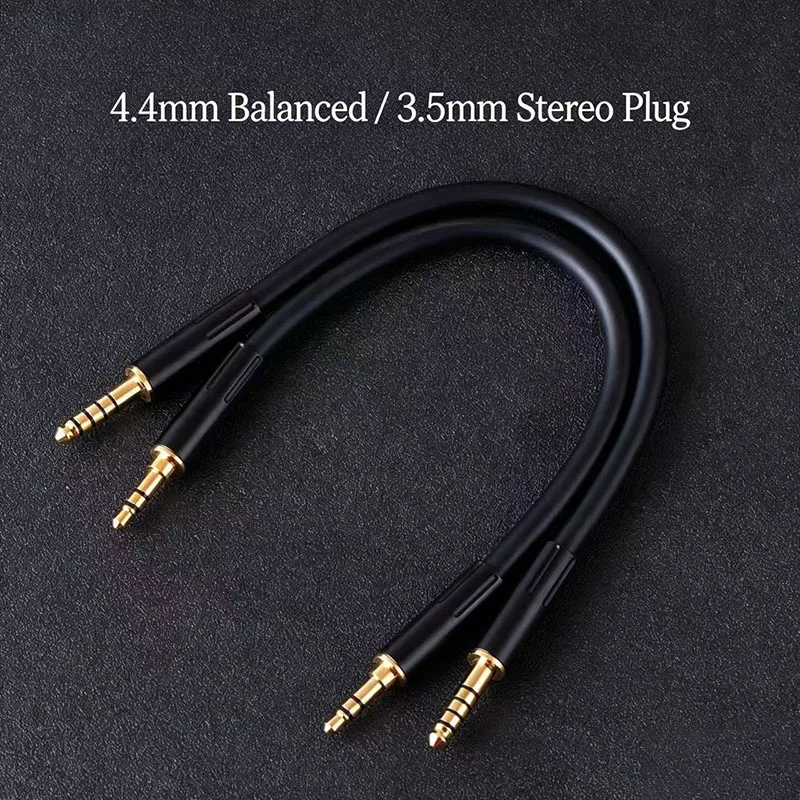 Recording Audio Cable 4.4mm To 4.4mm Balanced 3.5mm To 3.5mm Stereo Male Male Shielded Anti-interference Lossless Audio Wire
Recording Audio Cable 4.4mm To 4.4mm Balanced 3.5mm To 3.5mm Stereo Male Male Shielded Anti-interference Lossless Audio Wire