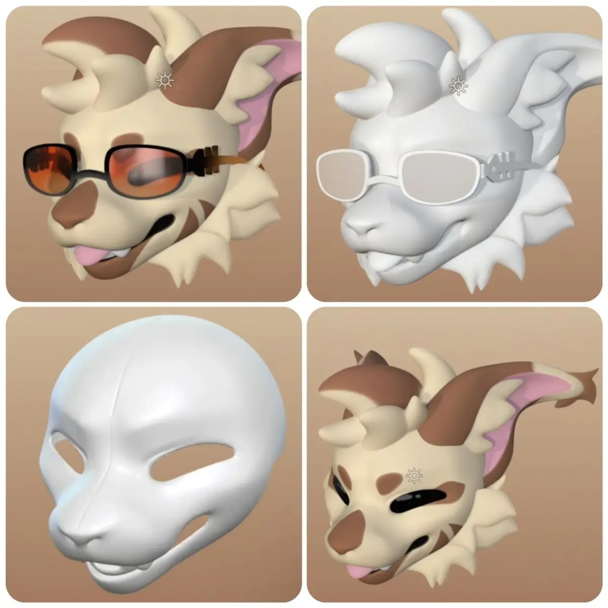 3D Printing Realistic Style Kemono Fursuit Headbase Furry Cosplay Costumes Accessories CosplayKigurumi Base Mask Kemono
3D Printing Realistic Style Kemono Fursuit Headbase Furry Cosplay Costumes Accessories CosplayKigurumi Base Mask Kemono