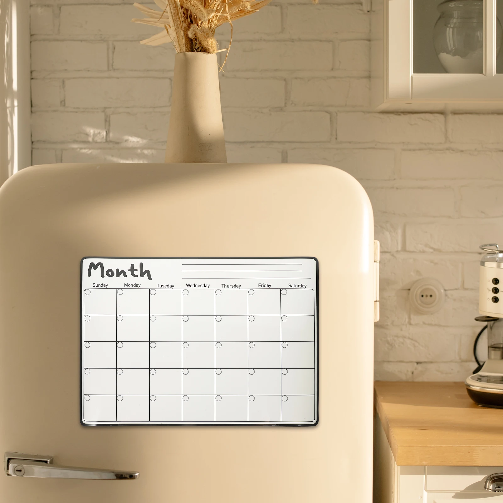 Magnetic Dry Erase Calendar Sticker Small Planner Board Fridge Whiteboard Room Toddler 12 Month Reusable PET Material Clear
Magnetic Dry Erase Calendar Sticker Small Planner Board Fridge Whiteboard Room Toddler 12 Month Reusable PET Material Clear