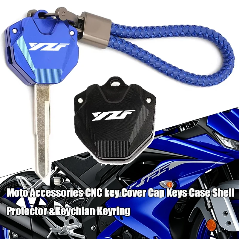 Moto Accessories For Yamaha YZF R1 R1M R3 R25 R6 R7 R9 R125 600R 750R YZFR3 Key Cover Cap Case Shell Protector Keychain Keyring
Moto Accessories For Yamaha YZF R1 R1M R3 R25 R6 R7 R9 R125 600R 750R YZFR3 Key Cover Cap Case Shell Protector Keychain Keyring