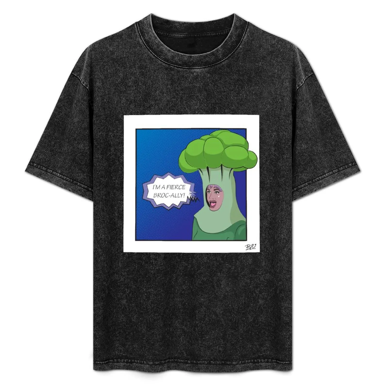 Fierce Broc-Ally T-Shirt Simple Casual Short Sleeve Tee
Fierce Broc-Ally T-Shirt Simple Casual Short Sleeve Tee