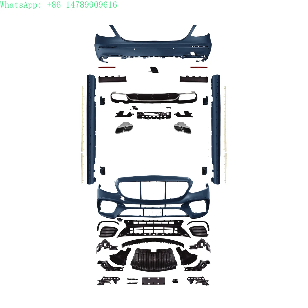 Body Kits for E-class W213 Facelift E63S 1:1 Front Car Bumpers Grille Fenders Hood Rear Diffuser Tips
Body Kits for E-class W213 Facelift E63S 1:1 Front Car Bumpers Grille Fenders Hood Rear Diffuser Tips