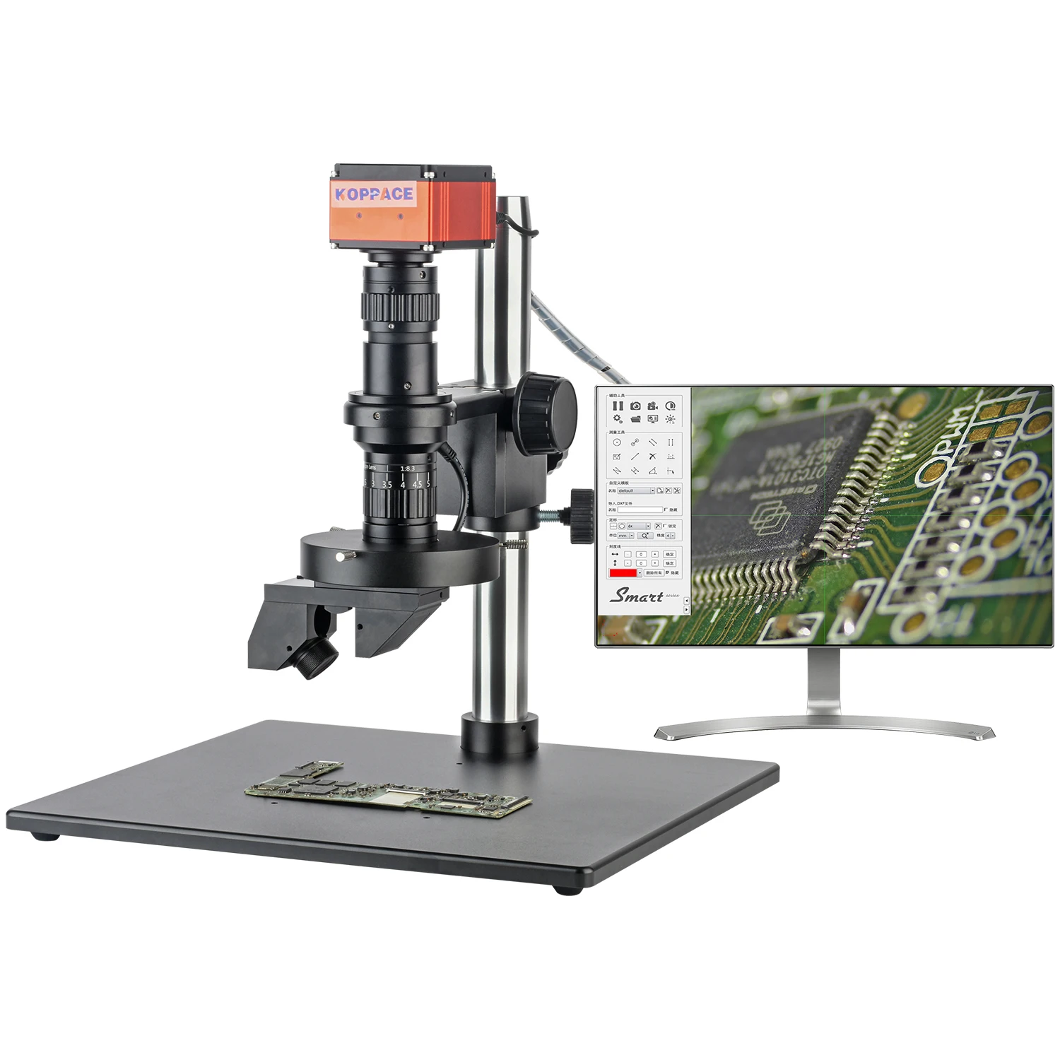 KOPPACE 2D/3D Electron Microscope 23X-192X High-Definition 4K Imaging Supports 360° Rotation of Photo and Video
KOPPACE 2D/3D Electron Microscope 23X-192X High-Definition 4K Imaging Supports 360° Rotation of Photo and Video