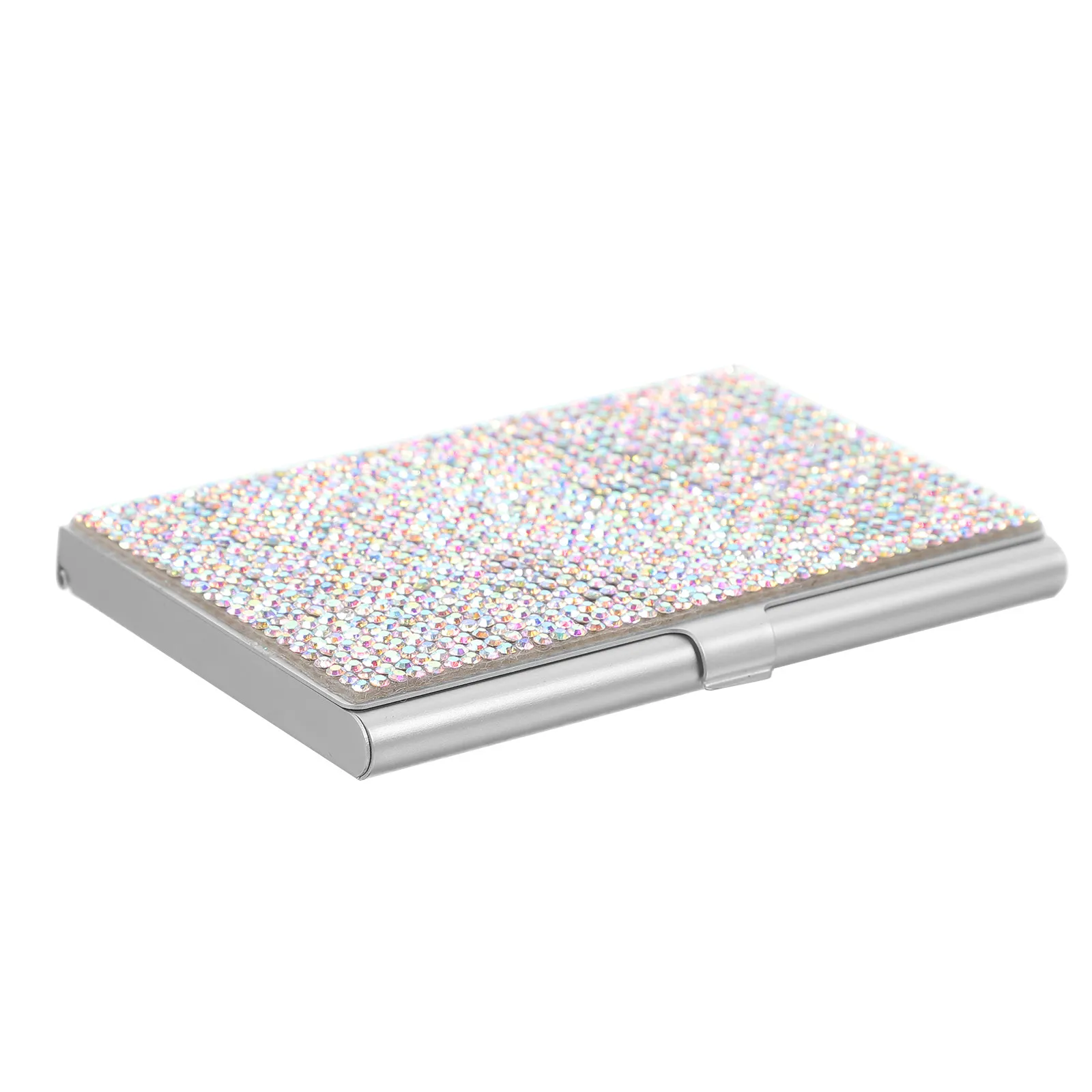 1pc Water Diamond Business Card Holder Compact Portable Card Storage Box For Office Desk Organizer Travel Cards Case Name Cards
1pc Water Diamond Business Card Holder Compact Portable Card Storage Box For Office Desk Organizer Travel Cards Case Name Cards