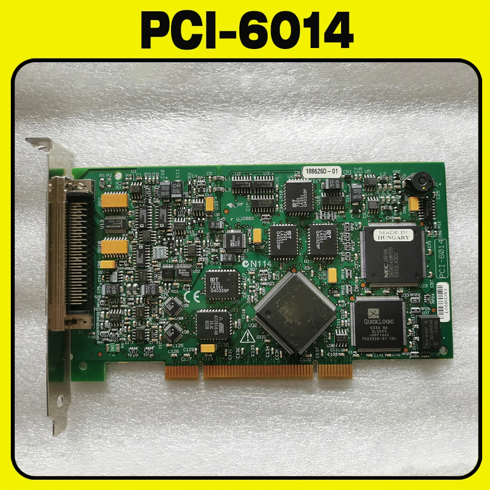 сбор данных Карта DAQ Многофункциональное оборудование для сбора данных PCI-6014
сбор данных Карта DAQ Многофункциональное оборудование для сбора данных PCI-6014