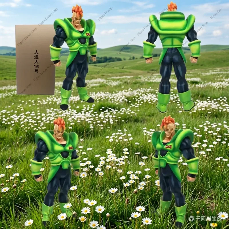 Special Offer 41cm Anime Dragon Ball Lchiban Action Figure ANDROID #16 Statue PVC Movable Collection Doll Super Saiyan GK
Special Offer 41cm Anime Dragon Ball Lchiban Action Figure ANDROID #16 Statue PVC Movable Collection Doll Super Saiyan GK