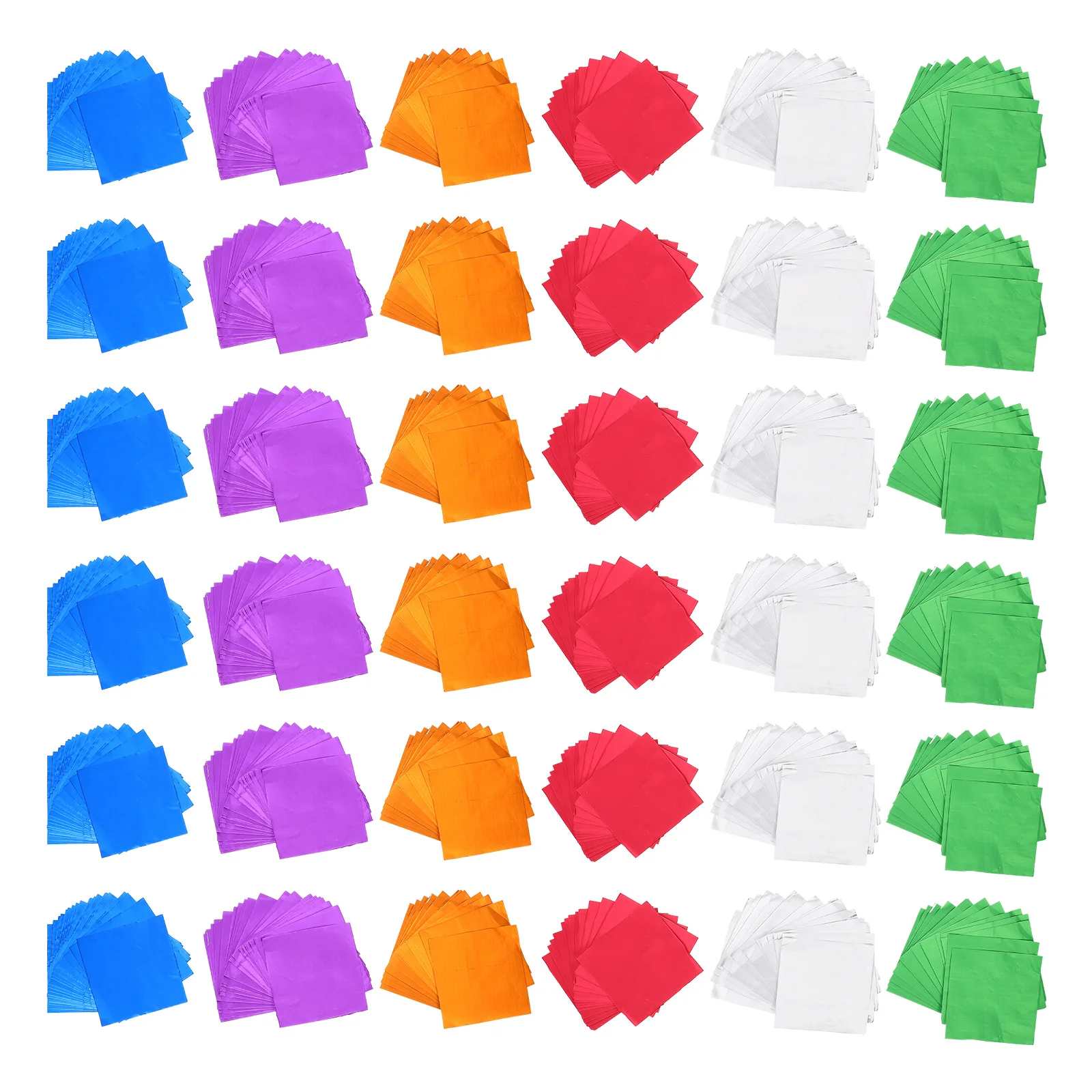 600Pcs Candy Wrapping Paper Aluminum Foil Material Easy to Use for DIY Nougat Chocolate Biscuits Wrappers Party Supplies
600Pcs Candy Wrapping Paper Aluminum Foil Material Easy to Use for DIY Nougat Chocolate Biscuits Wrappers Party Supplies