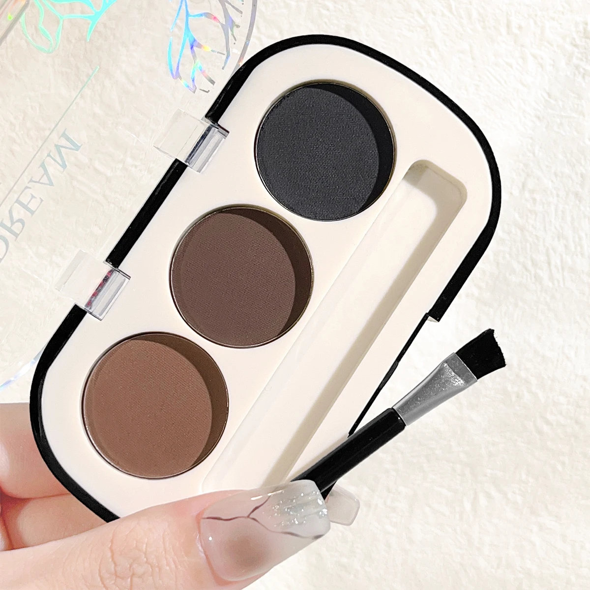 Three-Color Eyebrow Powder Tray With Eyebrow Brush, Durable, Waterproof And Sweat-Proof, Natural Eyebrow Powder For Beginners
Three-Color Eyebrow Powder Tray With Eyebrow Brush, Durable, Waterproof And Sweat-Proof, Natural Eyebrow Powder For Beginners
