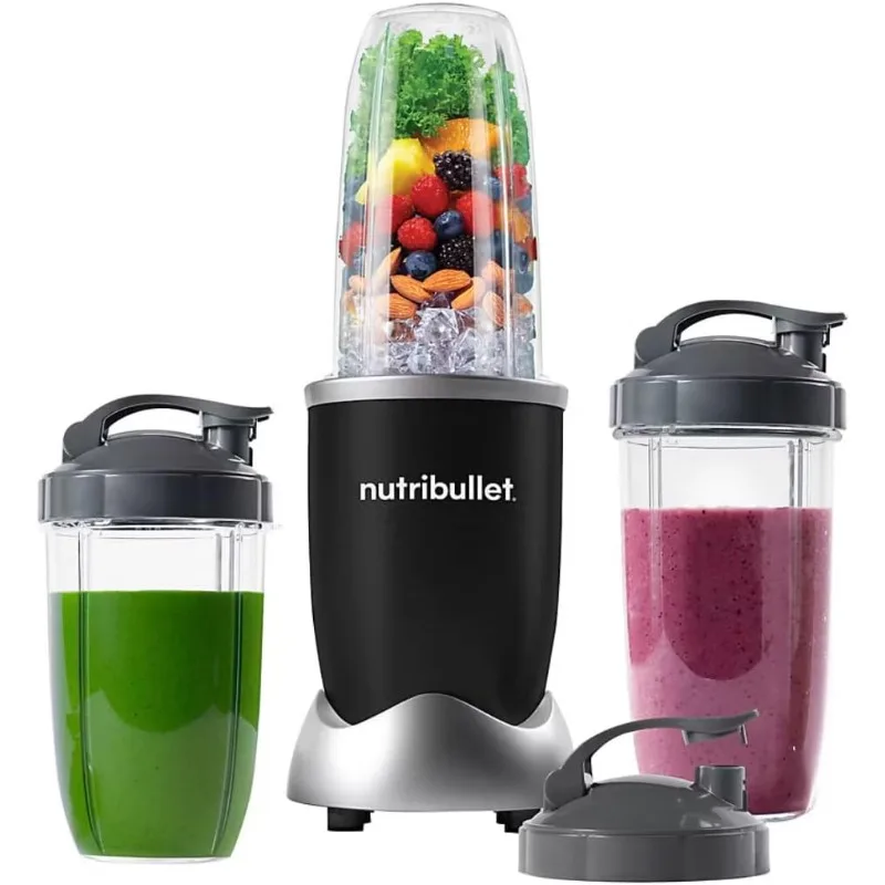 Блендер NutriBullet Pro 900 - специальная версия NutriBullet (матовый черный)
Блендер NutriBullet Pro 900 - специальная версия NutriBullet (матовый черный)