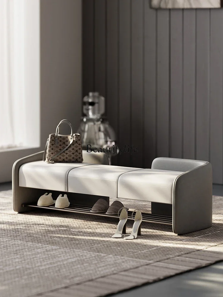Storage Shoe Changing Stool Entrance Light Luxury Storage Sofa Rectangular Tailstock Stool
Storage Shoe Changing Stool Entrance Light Luxury Storage Sofa Rectangular Tailstock Stool