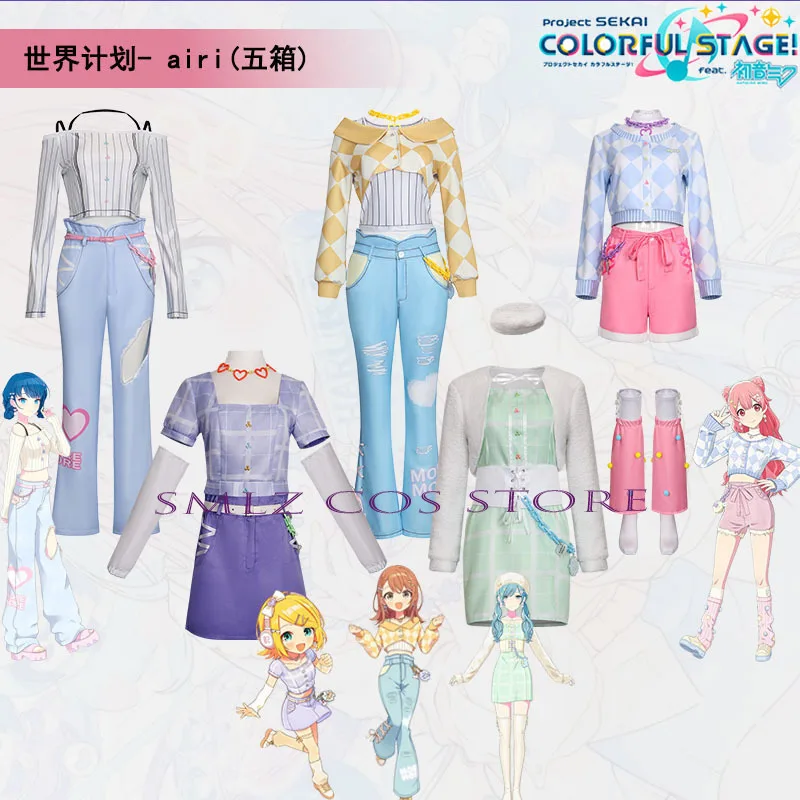 2026 Airi Five Box Anime Rin Cosplay Kiritani Haruka Hanasato Minori Momoi Airi Hinomori Shizuku Cosplay Costume Party Outfit
2026 Airi Five Box Anime Rin Cosplay Kiritani Haruka Hanasato Minori Momoi Airi Hinomori Shizuku Cosplay Costume Party Outfit