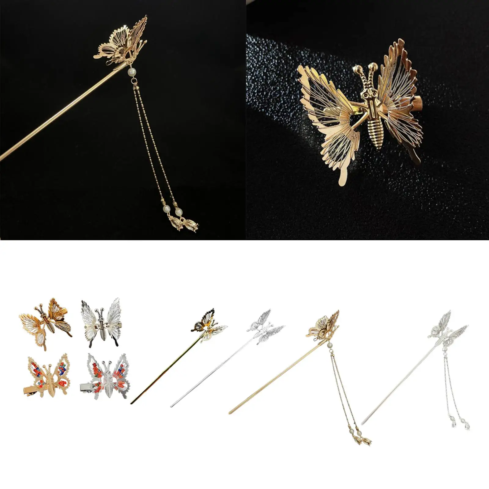 Metal Hair Accessories Butterfly Hair Styling Hairdresser Women Hair Grips Girls Hair Clamp for Thinner Thick Valentines Bridal
Metal Hair Accessories Butterfly Hair Styling Hairdresser Women Hair Grips Girls Hair Clamp for Thinner Thick Valentines Bridal