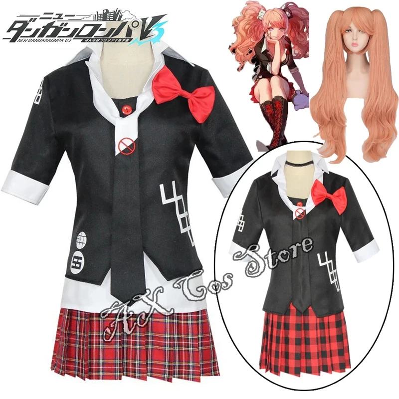 Костюм для косплея ABC123Junko Outfit Anime Danganronpa Enoshima Junko с париком, игровые костюмы на Хэллоуин для s,3'f.5;j.8
Костюм для косплея ABC123Junko Outfit Anime Danganronpa Enoshima Junko с париком, игровые костюмы на Хэллоуин для s,3'f.5;j.8