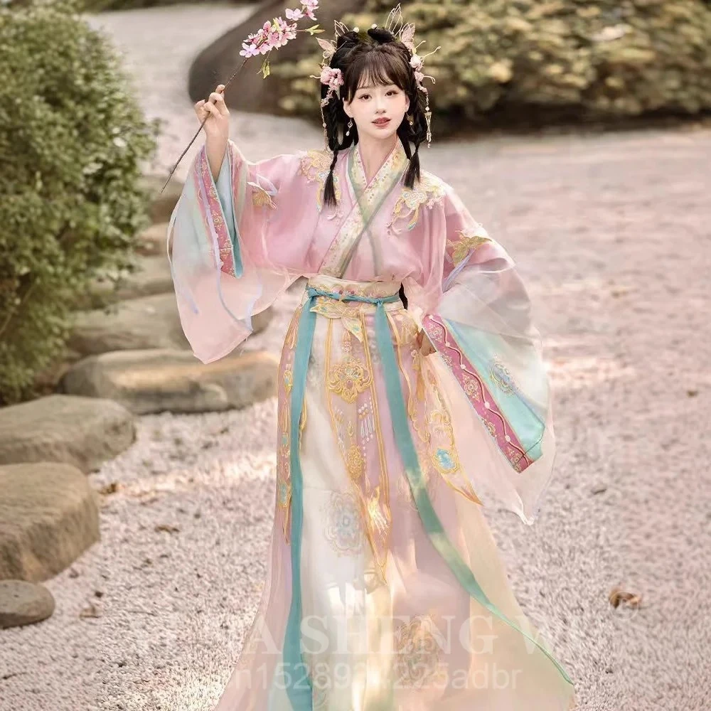 Tang Dynasty Vintage Hanfu Dress Chinese Traditional Halloween Carnival Fairy Cosplay Oriental Princess Clothing Dance Costume
Tang Dynasty Vintage Hanfu Dress Chinese Traditional Halloween Carnival Fairy Cosplay Oriental Princess Clothing Dance Costume