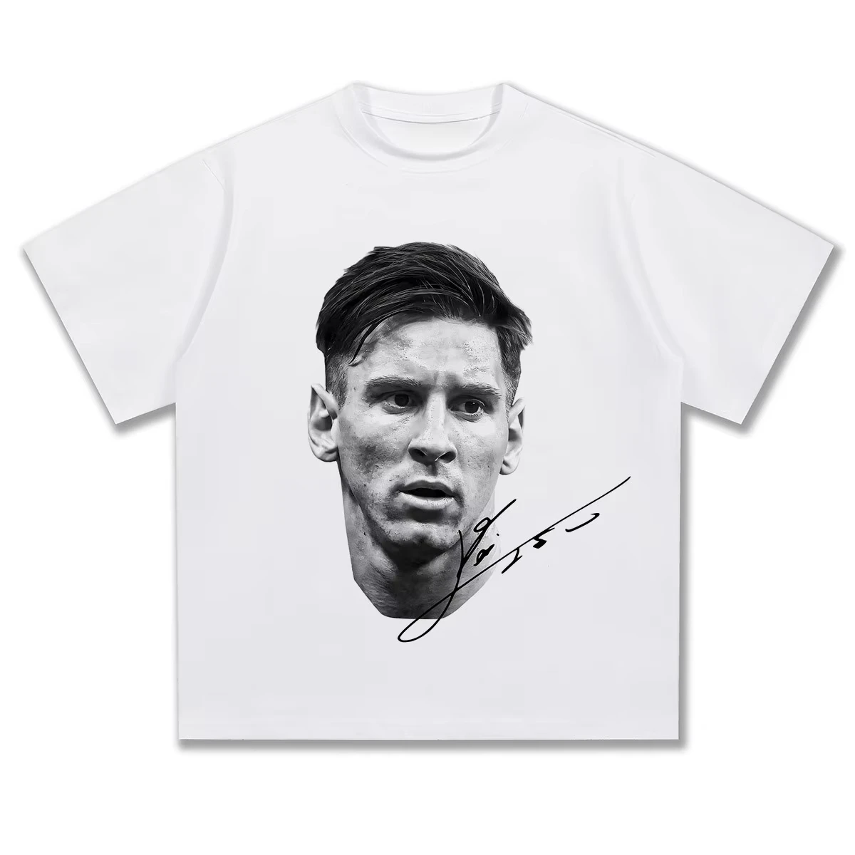 Летняя крутая футболка Leo Messi Football 2025 с винтажным принтом, спортивная повседневная футболка с короткими рукавами, мужской и женский топ из американского хлопка
Летняя крутая футболка Leo Messi Football 2025 с винтажным принтом, спортивная повседневная футболка с короткими рукавами, мужской и женский топ из американского хлопка