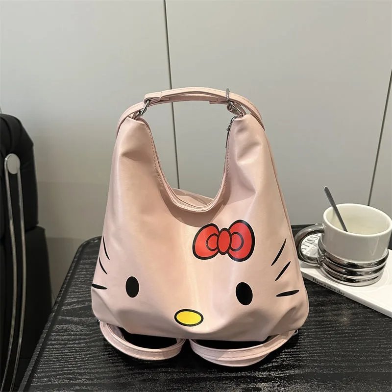 Sweet Hello Kitty Anime Kawaii Sanrio Ins Fashion Backpack 2025 New Cute Printed Fashionable Storage Bag Gifts for Girls
Sweet Hello Kitty Anime Kawaii Sanrio Ins Fashion Backpack 2025 New Cute Printed Fashionable Storage Bag Gifts for Girls