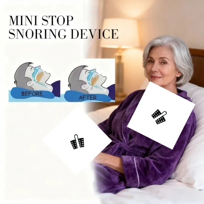 2/9Pcs black safety physical anti-snoring nose clip, reusable, ideal for home sleep, mouth tape for sleep mouth sleep tape
2/9Pcs black safety physical anti-snoring nose clip, reusable, ideal for home sleep, mouth tape for sleep mouth sleep tape