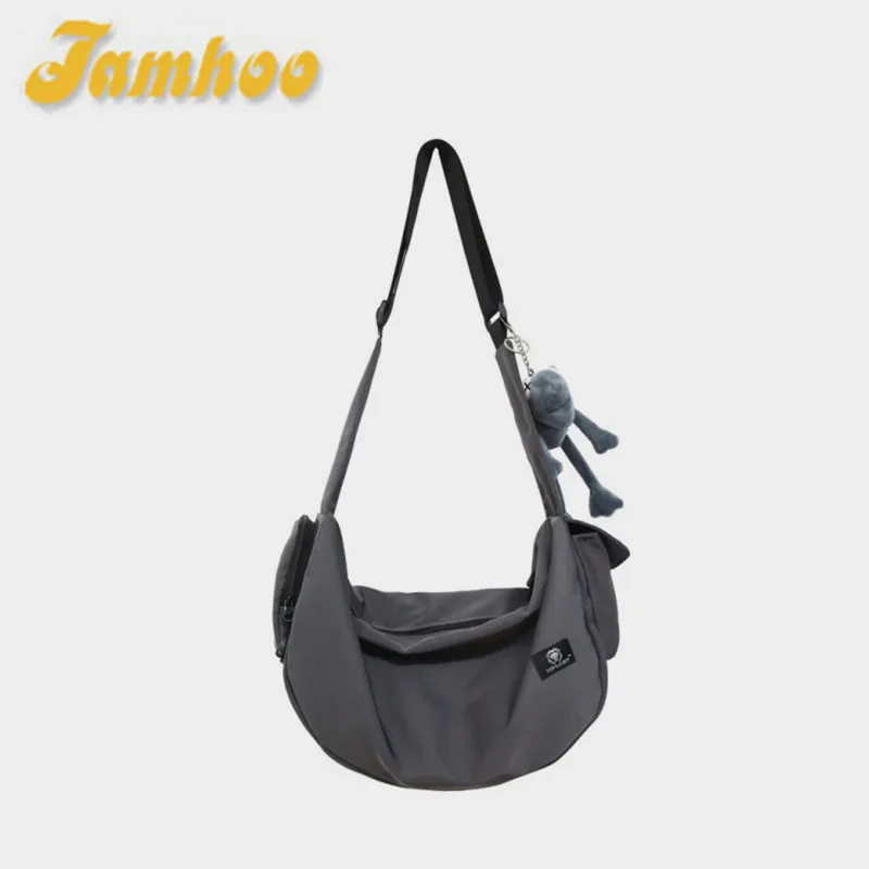 Jamhoo Fashion Men Shoulder Bags Crossbody Pouch High-Capacity Outdoors Messenger Bag Unisex Nylon Short Travel Bag
Jamhoo Fashion Men Shoulder Bags Crossbody Pouch High-Capacity Outdoors Messenger Bag Unisex Nylon Short Travel Bag