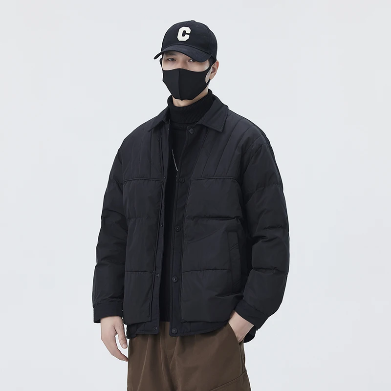 Lightweight Men's down Jacket Slim Fit Quilted Process Anti-drill Fabric Polyester White Duck down Filling Regular Length
Lightweight Men's down Jacket Slim Fit Quilted Process Anti-drill Fabric Polyester White Duck down Filling Regular Length