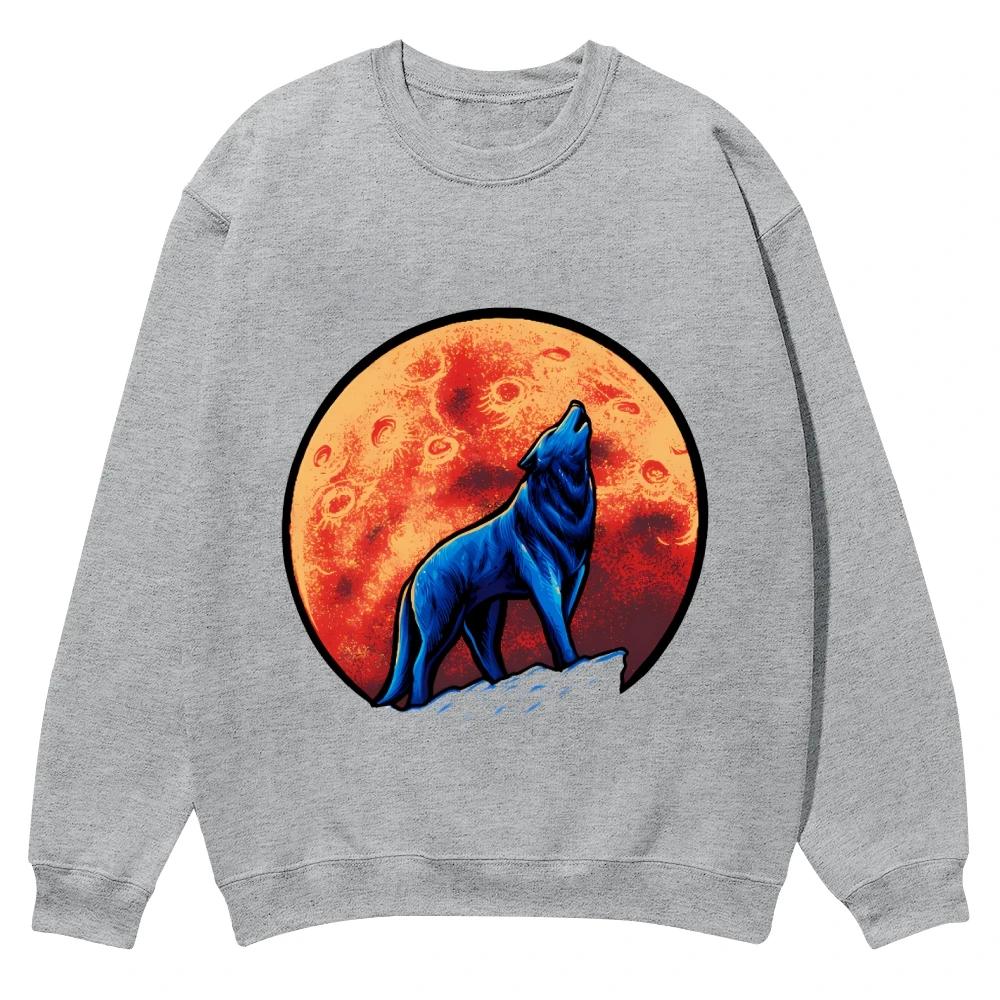 Свитшот с рисунком Red Moon Wolf Howl, свитшот на заказ, модная рубашка с длинным рукавом, удобный цветной свитер, Свитшот унисекс
Свитшот с рисунком Red Moon Wolf Howl, свитшот на заказ, модная рубашка с длинным рукавом, удобный цветной свитер, Свитшот унисекс