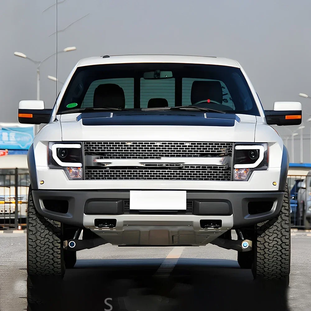 Car Front Lamps For Ford Raptor F150 2009-2014 LED Auto Headlights Assembly Upgrade Bifocal Projector Lens Tools Car Accessories
Car Front Lamps For Ford Raptor F150 2009-2014 LED Auto Headlights Assembly Upgrade Bifocal Projector Lens Tools Car Accessories