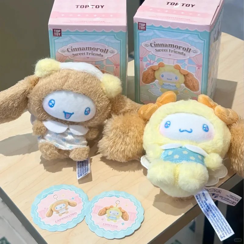 Genuine Sanrio Cinnamoroll Sweet Friends Series Plush Blind Box Surprise Mystery Box Cute Bag Pendants Desktop Ornament
Genuine Sanrio Cinnamoroll Sweet Friends Series Plush Blind Box Surprise Mystery Box Cute Bag Pendants Desktop Ornament